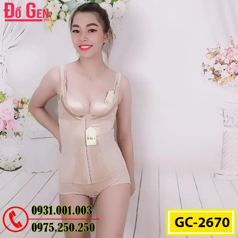 Đồ Gen Định Hình - Gen Nịt Bụng Liền Thân Cao Cấp (Cod: GC-2670)