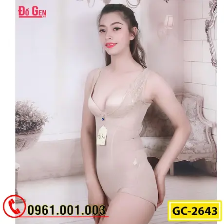 Bộ Đồ Lót Gen Định Hình - Gen Nịt Bụng Thu Gọn Vòng Eo (Cod: GC-2643)