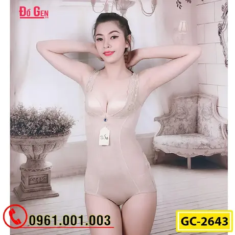 Bộ Đồ Lót Gen Định Hình - Gen Nịt Bụng Thu Gọn Vòng Eo (Cod: GC-2643)