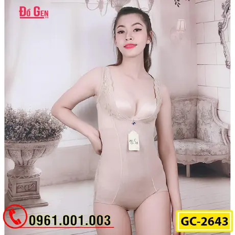 Bộ Đồ Lót Gen Định Hình - Gen Nịt Bụng Thu Gọn Vòng Eo (Cod: GC-2643)