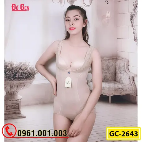 Bộ Đồ Lót Gen Định Hình - Gen Nịt Bụng Thu Gọn Vòng Eo (Cod: GC-2643)