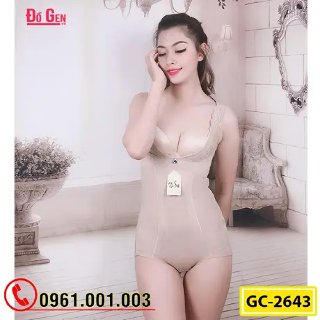 Bộ Đồ Lót Gen Định Hình - Gen Nịt Bụng Thu Gọn Vòng Eo (Cod: GC-2643)