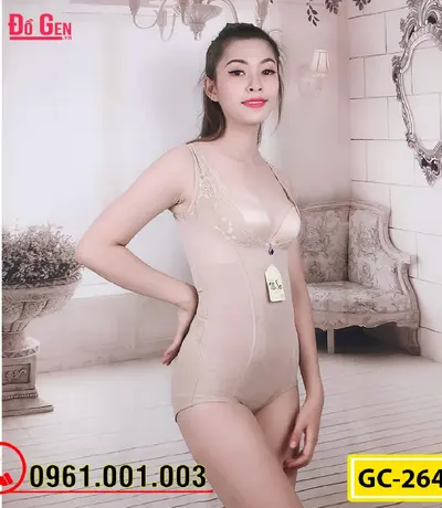 Bộ Đồ Lót Gen Định Hình - Gen Nịt Bụng Thu Gọn Vòng Eo (Cod: GC-2643)