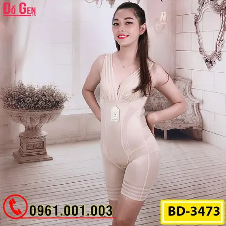 Bộ Đồ Lót Gen Định Hình - Gen Nịt Bụng Thu Gọn Vòng Eo (Cod: BD-3473)