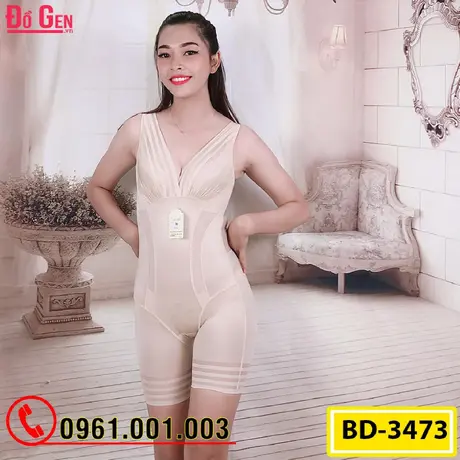 Bộ Đồ Lót Gen Định Hình - Gen Nịt Bụng Thu Gọn Vòng Eo (Cod: BD-3473)