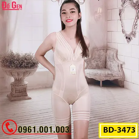 Bộ Đồ Lót Gen Định Hình - Gen Nịt Bụng Thu Gọn Vòng Eo (Cod: BD-3473)