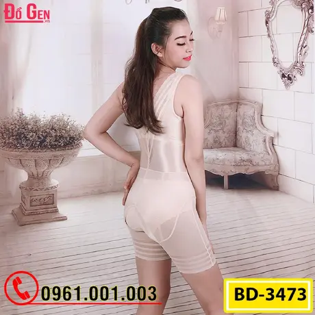 Bộ Đồ Lót Gen Định Hình - Gen Nịt Bụng Thu Gọn Vòng Eo (Cod: BD-3473)