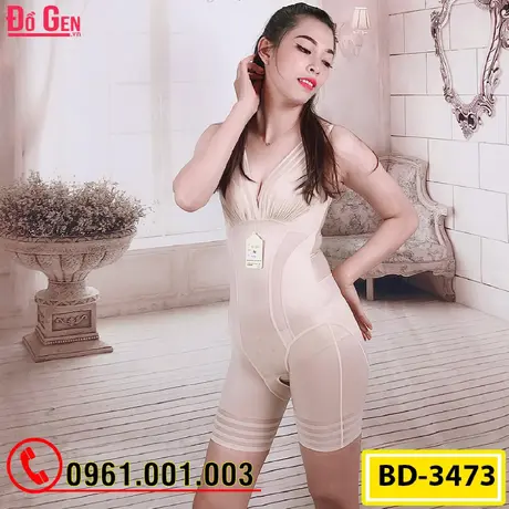 Bộ Đồ Lót Gen Định Hình - Gen Nịt Bụng Thu Gọn Vòng Eo (Cod: BD-3473)