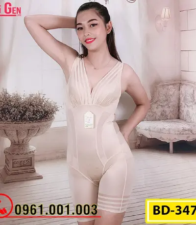 Bộ Đồ Lót Gen Định Hình - Gen Nịt Bụng Thu Gọn Vòng Eo (Cod: BD-3473)