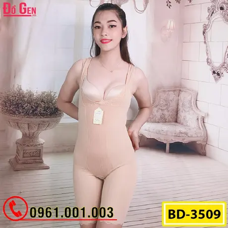 Bộ Đồ Lót Gen Định Hình - Gen Nịt Bụng Giúp Thon Gọn Eo (Cod: BD-3509)
