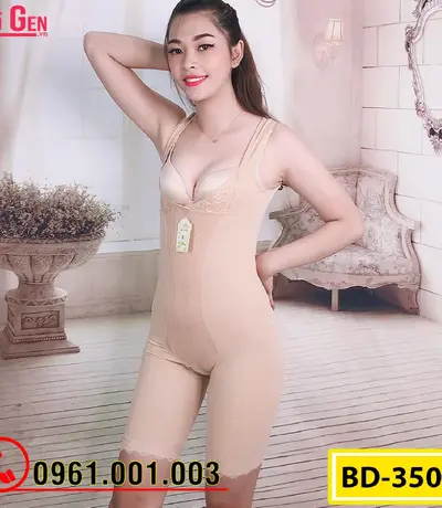 Bộ Đồ Lót Gen Định Hình - Gen Nịt Bụng Giúp Thon Gọn Eo (Cod: BD-3509)