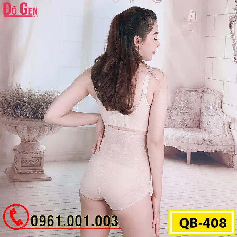 Quần Lót Gen Định Hình - Gen Nịt Bụng Dành Cho Phụ Nữ Sau Sinh (Cod: QB-408)