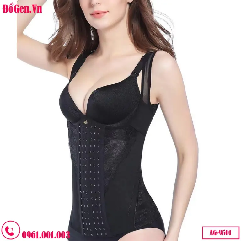 Áo Lót Gen Định Hình Có Đai Nịt Bụng Mã AG-9501 – Giải Pháp Định Hình Vóc Dáng Đỉnh Cao
