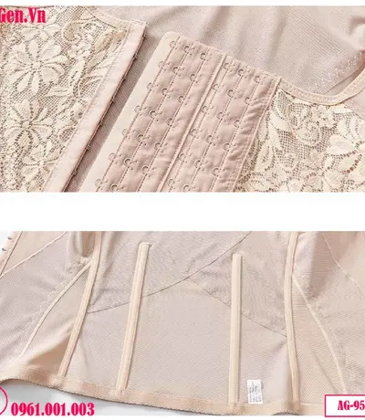 Áo Lót Gen Định Hình Có Đai Nịt Bụng Mã AG-9501 – Giải Pháp Định Hình Vóc Dáng Đỉnh Cao