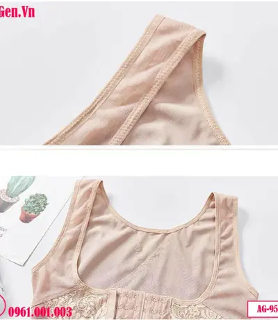 Áo Lót Gen Định Hình Có Đai Nịt Bụng Mã AG-9501 – Giải Pháp Định Hình Vóc Dáng Đỉnh Cao