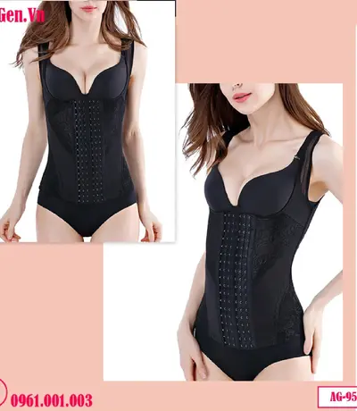 Áo Lót Gen Định Hình Có Đai Nịt Bụng Mã AG-9501 – Giải Pháp Định Hình Vóc Dáng Đỉnh Cao