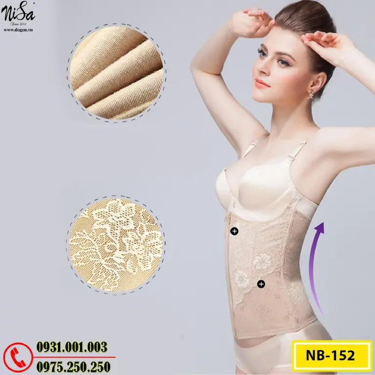 Gen Nịt Bụng Định Hình Dành Cho Phụ Nữ Sau Sinh (Cod: NB-152)