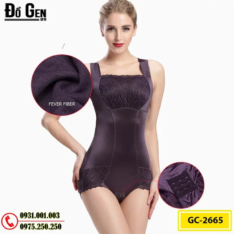 Quần Áo Gen Định Hình - Đồ Lót Định Hình Liền Thân Thu Nhỏ Bụng (Cod: GC-2665)