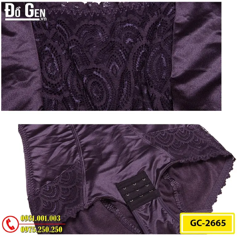 Bộ Đồ Gen Định Hình - Đồ Lót Định Hình Thu Gọn Vòng Eo (Cod: GC-2665)