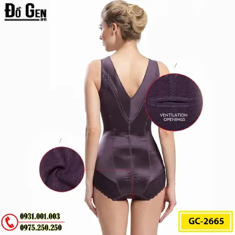 Quần Áo Gen Định Hình - Đồ Lót Định Hình Liền Thân Thu Nhỏ Bụng (Cod: GC-2665)