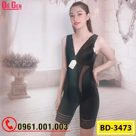 Bộ Đồ Lót Gen Định Hình - Gen Nịt Bụng Thu Gọn Vòng Eo (Cod: BD-3473)