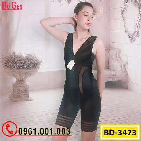 Bộ Đồ Lót Gen Định Hình - Gen Nịt Bụng Thu Gọn Vòng Eo (Cod: BD-3473)