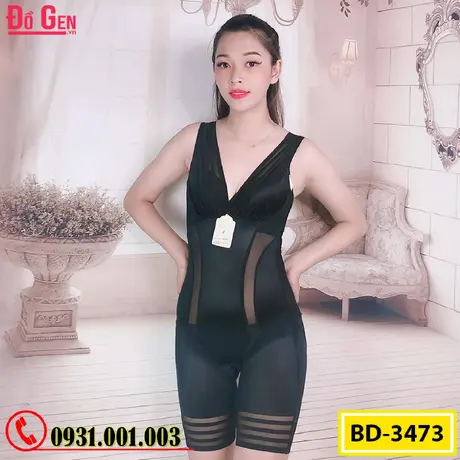 Bộ Đồ Lót Gen Định Hình - Gen Nịt Bụng Thu Gọn Vòng Eo (Cod: BD-3473)