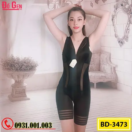Bộ Đồ Lót Gen Định Hình - Gen Nịt Bụng Thu Gọn Vòng Eo (Cod: BD-3473)