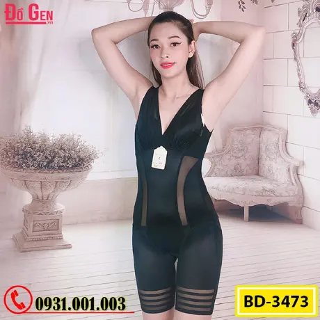 Bộ Đồ Lót Gen Định Hình - Gen Nịt Bụng Thu Gọn Vòng Eo (Cod: BD-3473)