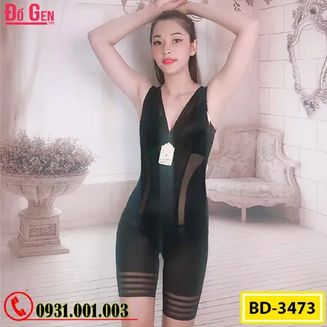 Bộ Đồ Lót Gen Định Hình - Gen Nịt Bụng Thu Gọn Vòng Eo (Cod: BD-3473)