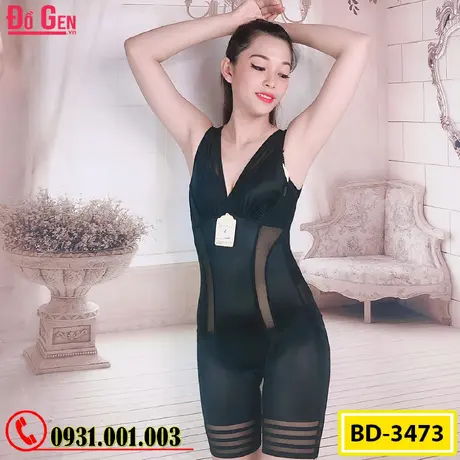 Bộ Đồ Lót Gen Định Hình - Gen Nịt Bụng Thu Gọn Vòng Eo (Cod: BD-3473)