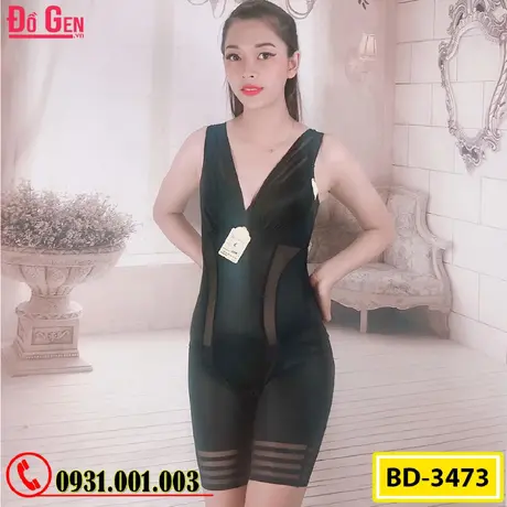 Bộ Đồ Lót Gen Định Hình - Gen Nịt Bụng Thu Gọn Vòng Eo (Cod: BD-3473)