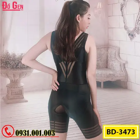 Bộ Đồ Lót Gen Định Hình - Gen Nịt Bụng Thu Gọn Vòng Eo (Cod: BD-3473)