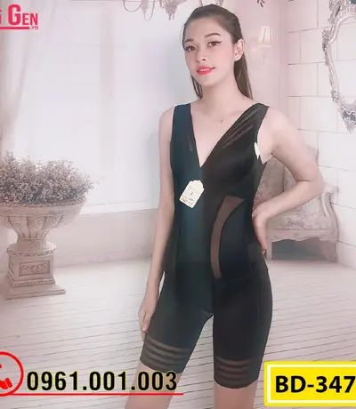 Bộ Đồ Lót Gen Định Hình - Gen Nịt Bụng Thu Gọn Vòng Eo (Cod: BD-3473)