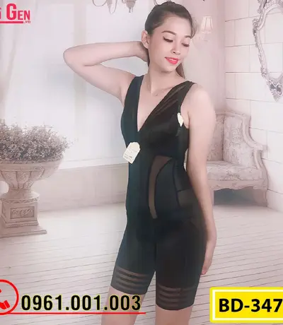 Bộ Đồ Lót Gen Định Hình - Gen Nịt Bụng Thu Gọn Vòng Eo (Cod: BD-3473)
