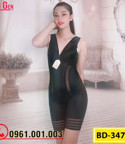 Bộ Đồ Lót Gen Định Hình - Gen Nịt Bụng Thu Gọn Vòng Eo (Cod: BD-3473)