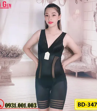 Bộ Đồ Lót Gen Định Hình - Gen Nịt Bụng Thu Gọn Vòng Eo (Cod: BD-3473)