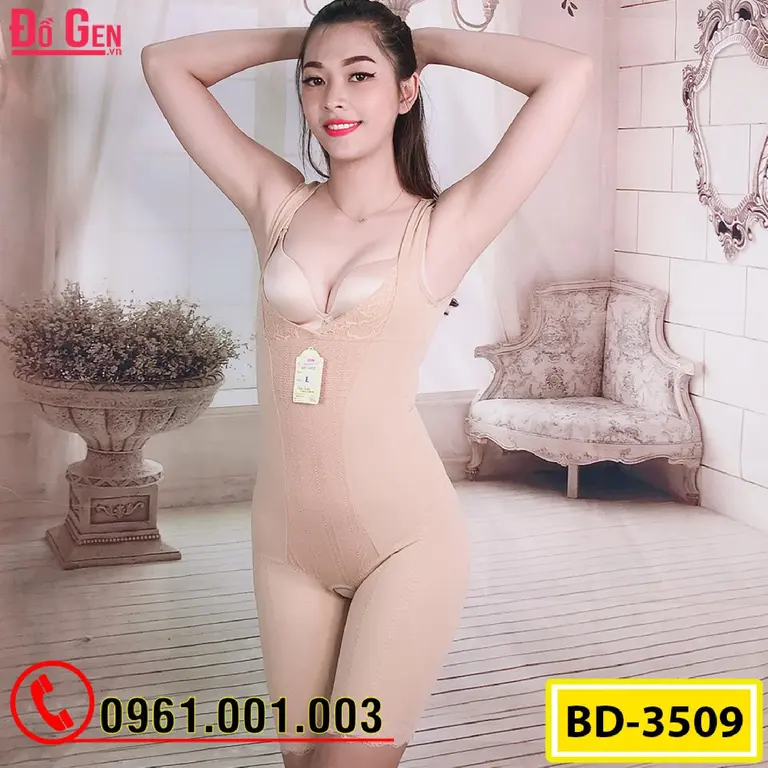 Đồ Lót Gen Định Hình Liền Thân Cao Cấp Thu Nhỏ Eo (Cod: BD-3509)