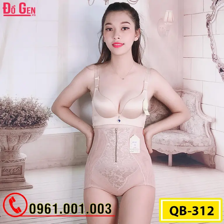 Quần Gen Định Hình - Gen Nịt Bụng Dưới Nâng Mông Thu Nhỏ Eo (Cod: QB-312)