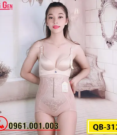 Quần Gen Định Hình - Gen Nịt Bụng Dưới Nâng Mông Thu Nhỏ Eo (Cod: QB-312)
