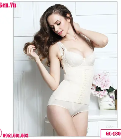 Bộ Đồ Lót Định Hình Có Đai Gen Nịt Bụng GC-1802: Giải pháp hoàn hảo cho vòng eo con kiến