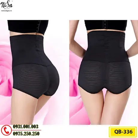 Quần Lót Gen Định Hình Chống Cuộn Cao Cấp Hỗ Trợ Thon Eo (Cod: QB-336)
