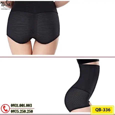 Quần Lót Gen Định Hình Chống Cuộn Cao Cấp Hỗ Trợ Thon Eo (Cod: QB-336)