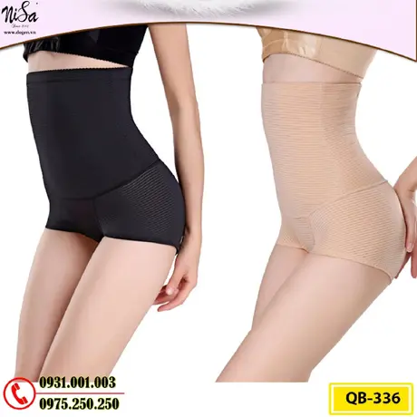 Quần Lót Gen Định Hình Chống Cuộn Cao Cấp Hỗ Trợ Thon Eo (Cod: QB-336)
