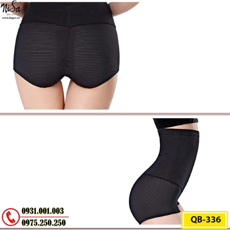 Quần Lót Gen Định Hình Chống Cuộn Cao Cấp Hỗ Trợ Thon Eo (Cod: QB-336)