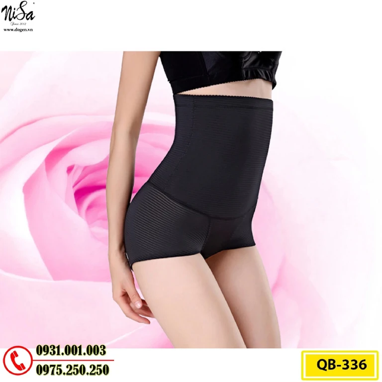 Quần Lót Gen Định Hình Chống Cuộn Cao Cấp Hỗ Trợ Thon Eo (Cod: QB-336)