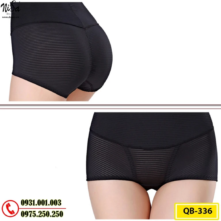 Quần Lót Gen Định Hình Chống Cuộn Cao Cấp Hỗ Trợ Thon Eo (Cod: QB-336)