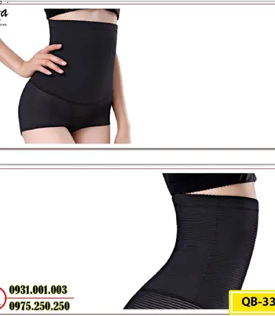 Quần Lót Gen Định Hình Chống Cuộn Cao Cấp Hỗ Trợ Thon Eo (Cod: QB-336)