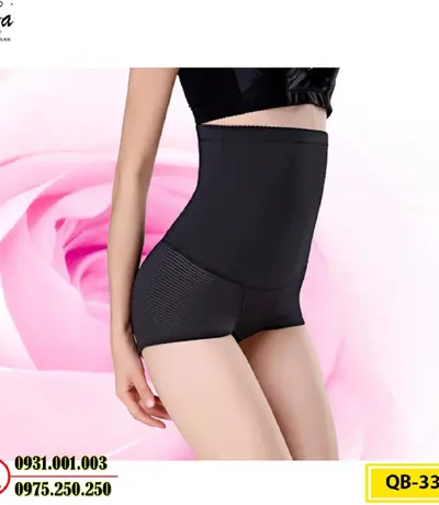 Quần Lót Gen Định Hình Chống Cuộn Cao Cấp Hỗ Trợ Thon Eo (Cod: QB-336)