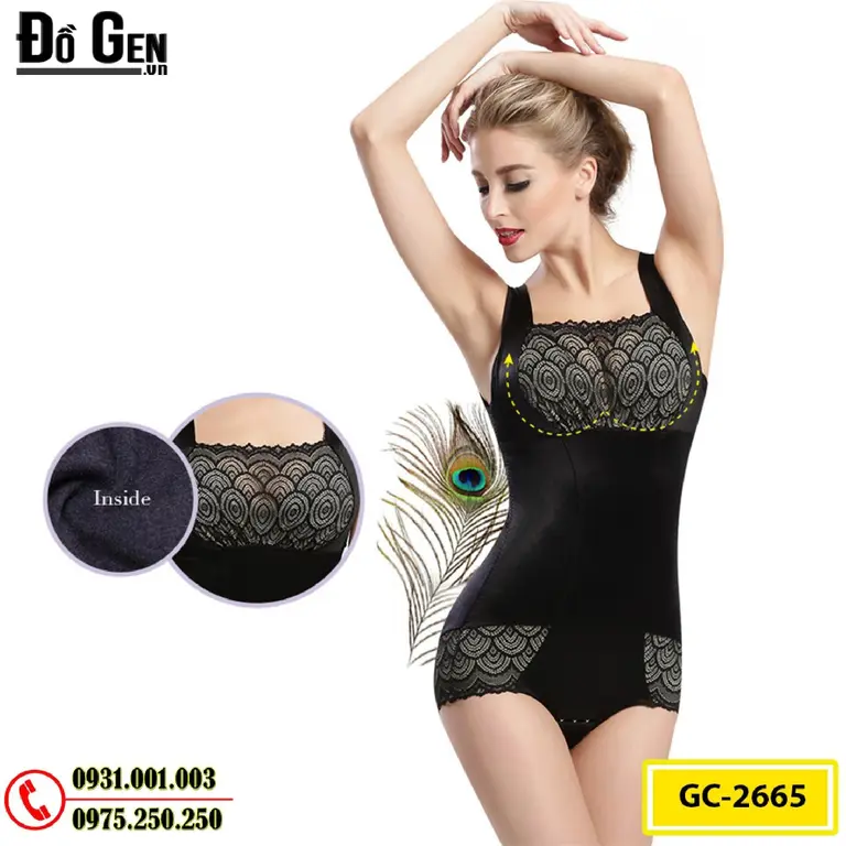 Bộ Đồ Gen Định Hình - Đồ Lót Định Hình Thu Gọn Vòng Eo (Cod: GC-2665)